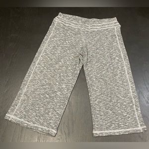 Sno Skins Rayon Cotton Blend Knit Wide Leg Pant Large